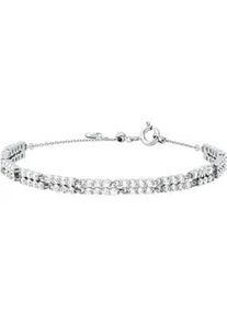 Armband Michael Kors "Schmuck Geschenk Silber 925 Armschmuck PREMIUM", silberfarben, kristallwei&szlig;, kristallwei&szlig;, Armb&auml;nder, Damen, 18,4cm, Silber 925 (Sterlingsilber), Armband, mit Zirkonia (synth.)