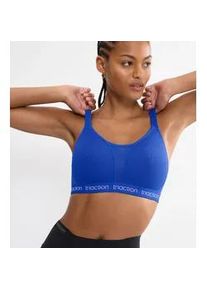 Sport-BH triaction by Triumph "Triaction Energy Lite", Damen, Gr. 85, Cup E, racing blau, Single Jersey, Obermaterial: 48% Polyester, 42% Polyamid, 10% Elasthan, BHs Sport-BH, atmungsaktiv und extremer Halt