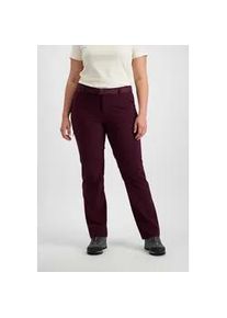 Outdoorhose Maier Sports "DA-HOSE LINING EL. LULAKA WINTER", Damen, Gr. 38, N-Gr, rich soil, Obermaterial: 90% Polyamid, 10% Elasthan, Hosen Outdoorhose, Auch in Kurzgr&ouml;&szlig;en, schnelltrocknend