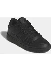 Sneaker Adidas SPORTSWEAR "RAPID COURT LOW JUNIOR", Damen, Gr. 38,5, core schwarz, core schwarz, carbon, Synthetik, Schuhe Sneaker, f&uuml;r Kinder & Jugendliche