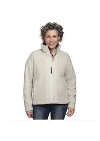 Sch&ouml;ffel Fleecejacke SCH&Ouml;FFEL "Fleece Jk Style Kalmor WMS", Damen, Gr. 46, beige (natur), Obermaterial: 100% Polyester. Futter: 100% Polyester, normal, Jacken Fleecejacke, f&uuml;r Trekking und Wandern, lockere Passform