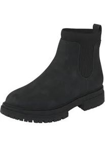 Chelseaboots Roxy "JEYNA", Damen, Gr. 39, schwarz, braun, schwarz, Synthetik, Schuhe Chelseaboots, Ankleboots, Schlupfboots, Stiefelette, wasserabweisend