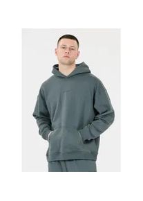 Kapuzensweatshirt Virtus "Kayce", Herren, Gr. L, blau, grau, 45% Polyester, 35% Baumwolle, 20% Polyester, unifarben, normal, ohne Ausschnitt, Sweatshirts, mit h&ouml;chstem Tragekomfort