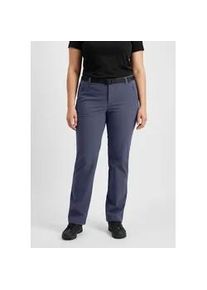 Outdoorhose Maier Sports "DA-HOSE LINING EL. LULAKA WINTER", Damen, Gr. 36, N-Gr, night sky, Obermaterial: 90% Polyamid, 10% Elasthan, Hosen Outdoorhose, Auch in Kurzgr&ouml;&szlig;en, schnelltrocknend