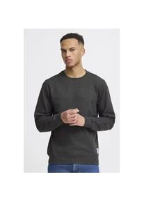 Rundhalspullover Blend "BHAnders", Herren, Gr. S, charcoal mix, Sweatware, 60% Baumwolle, 40% Polyester, unifarben, Basic, normal normal, Rundhals, Pullover Rundhalspullover, Klassischer Sweatpullover mit Rundhalsausschnitt