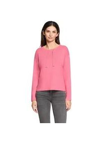 Strickpullover Betty Barclay "Damen mit Seitenschlitzen", Damen, Gr. 36, pink, Strick, Obermaterial: 55% Viskose, 30% Polyester, 15% Polyamid, gerade normal, Rundhals, Pullover Strickpullover