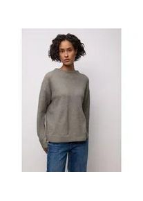 Pullunder Street One, Damen, Gr. 42, muted mocha meliert, Web, 37% Baumwolle, 34% Polyacryl, 26% Polyester, 3% Elasthan, unifarben, comfort fit normal, Rundhals, B&uuml;ndchen, Pullover Pullunder, aus Baumwolle mit Stretchanteil