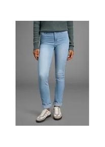 Slim-fit-Jeans Arizona "Ultra Stretch", Damen, Gr. 46, N-Gr, bleached, Obermaterial: 63% Baumwolle, 32% Polyester, 5% Elasthan, Basic, Jeans Slim-fit-Jeans