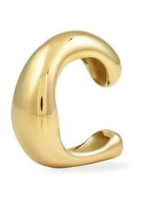 Ohrklemme Copenhagen Studios "Schmuck Geschenk Edelstahl Ohrring Organics", gelbgoldfarben, Ohrringe, Damen, Edelstahl