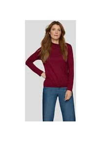 Print-Shirt Rabe "T-Shirt", Damen, Gr. 46, rot, 92%Viskose, 8%Elastan, unifarben, gerade, Shirts