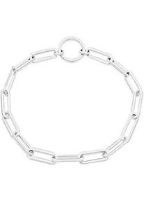 Charm-Armband Tamaris "Schmuck Geschenk Edelstahl Charm Armkette The Link Chain", edelstahlfarben, Armb&auml;nder, Damen, 18cm, Edelstahl, Charm-Armband