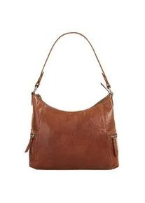 SPIKES & SPARROW Shopper SPIKES & SPARROW, Damen, Gr. B/H/T: 32cm x 26cm x 8cm onesize, braun (cognac), Leder, used, Taschen Shopper, echt Leder