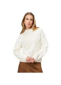 Strickpullover Zero "Damen mit Karomuster", Damen, Gr. 36, creamcream, Strick, Obermaterial: 66% Polyamid, 17% Baumwolle, 17% Polyacryl, aufgeraut, figurumspielend normal, weit, Pullover Strickpullover, Plain/ohne Details
