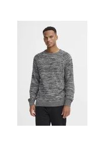 Strickpullover Blend "BHBENJAMIN CREW KNIT", Herren, Gr. XL, iron gate, Strick, Obermaterial: 100% Baumwolle, meliert, regular fit h&uuml;ftbedeckend, Rundhals, Raglan&auml;rmel Strickb&uuml;ndchen, Pullover Strickpullover