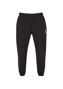 Stoffhose Karl Kani "Karl Kani Herren KM241-046-2 Karl Kani OG Trackpants", Herren, Gr. XS, US-Gr&ouml;&szlig;en, schwarz, 100% Polyamid, normal, Hosen Stoffhose