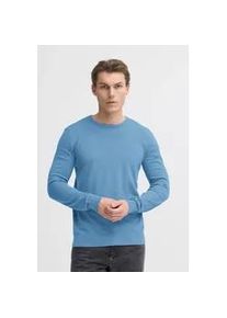 Strickpullover Blend "BHBRAY CREW KNIT", Herren, Gr. XL, copen blau, Strick, Obermaterial: 100% Baumwolle, unifarben, regular fit, Rundhals, Rippb&uuml;ndchen, Pullover Strickpullover