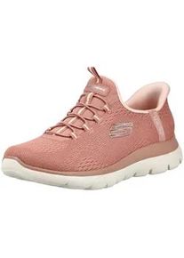 Sneaker Skechers "Skechers Sneaker Textil", Damen, Gr. 37, rosa, Textil, Schuhe Sneaker
