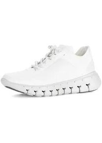 Sneaker Gabor "Sneaker low", Damen, Gr. 42, wei&szlig;, Schuhe Sneaker