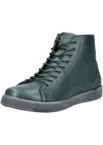 Schn&uuml;rstiefelette Andrea Conti "Andrea Conti Stiefelette Leder", Damen, Gr. 36, bottle, Leder, Schuhe Schn&uuml;rstiefelette