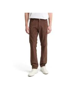 Chinohose Tom Tailor, Herren, Gr. 34, L&auml;nge 34, bag braun, Web, Obermaterial: 99% Baumwolle, 1% Elasthan. Futter: 100% Baumwolle, unifarben, straight fit kn&ouml;chellang, Hosen Chinohose, im Five-Pocket Style