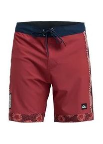 Boardshorts Quiksilver "Surfsilk Nomad 18", Herren, Gr. 28(XS), burnt russet, Obermaterial: 88% Microfaser, 12% Elasthan;, Hosen