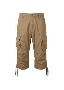 Stoffhose BRANDIT "Brandit Herren Urban Legend Cargo 3/4 Shorts", Herren, Gr. S, US-Gr&ouml;&szlig;en, beige, 100% Baumwolle, unifarben, normal, Hosen Stoffhose