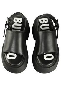 Sandale Buffalo "Buffalo VICIOUS MULE SANDAL", Damen, Gr. 39, schwarz, Polyurethan, Schuhe Sandale