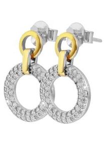 Adelia&acute;s Paar Ohrh&auml;nger ADELIA ́S "Damen Ohrringe &ndash; Ohrstecker aus 925 Silber mit Zirkonia", Damen, Gr. Damen, Silber 925 (Sterlingsilber), silber, Ohrringe, Ein Geschenk, das Freude macht