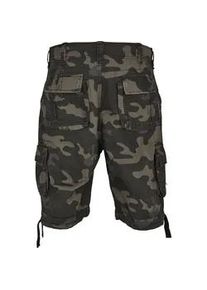 Stoffhose BRANDIT "Brandit Herren Urban Legend Cargo Shorts", Herren, Gr. 7XL, US-Gr&ouml;&szlig;en, schwarzcamo, 65% Polyester, 35% Baumwolle, normal, Hosen Stoffhose