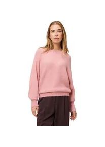 Strickpullover Zero "Damen mit U-Boot Ausschnitt", Damen, Gr. 42, rose melange, Strick, Obermaterial: 49% Polyester, 21% Polyester, 15% Polyamid, 8% Polyacryl, 5% Wolle, 2% Elasthan, aufgeraut, figurumspielend normal, U-Boot-Ausschnitt, B&uuml;ndchen krempelbar, Pullover Strickpullover, Plain/ohne Details