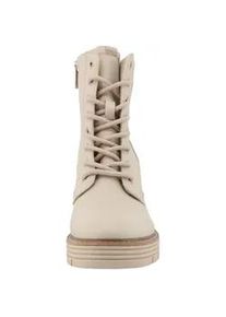 Stiefel Tom Tailor "Tom Tailor Winter Boots", Damen, Gr. 40, beige, unifarben, Schuhe Stiefel