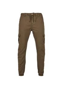 Cargohose Urban Classics "Urban Classics Herren Cargo Jogging Pants", Herren, Gr. S, US-Gr&ouml;&szlig;en, schwarzground, 100% Baumwolle, unifarben, normal, Hosen Cargohose