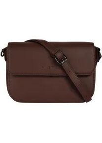 Umh&auml;ngetasche Bugatti "ALMATA", Damen, Gr. B/H/T: 25cm x 17cm x 9cm onesize, braun, Kunstfaser, leicht gl&auml;nzend, unifarben, Taschen Umh&auml;ngetasche