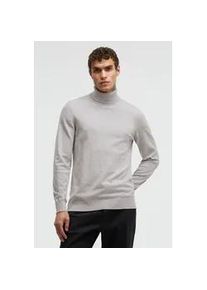 Rollkragenpullover CMPD, Herren, Gr. XL, grau, Feinstrick, Material: 100% Baumwolle, unifarben, regular fit normal, Rundhals, eingesetzt Rippb&uuml;ndchen, Pullover Rollkragenpullover, aus Feinstrick