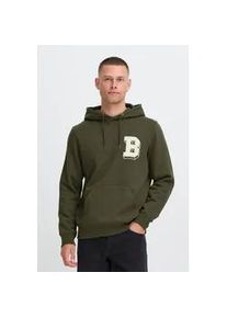 Kapuzenpullover Blend "BHBader", Herren, Gr. S, forest night, Sweatware, 60% Baumwolle, 40% Polyester, unifarben, normal normal, ohne Ausschnitt, Pullover Kapuzenpullover, Stilvoller Hoodie mit Kapuze