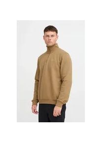 Troyer Blend "BHSweatshirt", Herren, Gr. M, otter, Sweatware, 50% Baumwolle, 50% Polyester, unifarben, regular fit, ohne Ausschnitt, weit, Pullover Troyer, Klassischer Sweat-Troyer