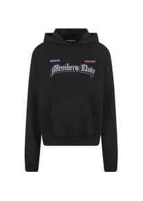 Kapuzenpullover "Upscale by Mister Tee Only Members Oversize Hoody", Herren, Gr. M, schwarz, 100% Baumwolle, UPSCALE BY Mister Tee, mehrfarbig, oversize, ohne Ausschnitt, Pullover Kapuzenpullover