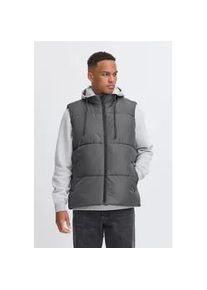 Steppweste Blend "BHElwin", Herren, Gr. 3XL, asphalt, Steppware, 100% Polyester, unifarben, Basic, normal normal, Westen Steppweste, Stilvolle Basic Steppweste mit Taschen