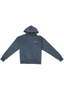 Kapuzenpullover DROPSIZE "Dropsize HEAVY OVERSIZE EMBO HOODIE", Herren, Gr. S, stormy grau, 70% Baumwolle, 30% Polyester, mehrfarbig, oversize, ohne Ausschnitt, Pullover Kapuzenpullover