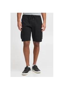 Cargoshorts Blend "BHKvalle", Herren, Gr. M, US-Gr&ouml;&szlig;en, schwarz, 99% Baumwolle, 1% Elasthan, unifarben, Basic, normal knielang, Hosen, L&auml;ssige Cargo-Shorts mit Taschen