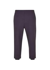 Stoffhose Urban Classics "Urban Classics Herren Ultra Heavy Sweatpants", Herren, Gr. S, US-Gr&ouml;&szlig;en, lilanight, 100% Baumwolle, unifarben, loose fit, Hosen Stoffhose
