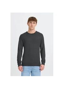 Strickpullover Blend "BHWeba", Damen, Gr. XXL, charcoal mix, Feinstrick, 78% Viskose, 22% Polyester, meliert, Basic, normal normal, Rundhals, Pullover Strickpullover, Stilvoller Fein-Strick Pullover