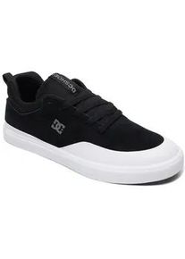 Skateschuh DC Shoes "Infinite S", Herren, Gr. 9,5(42,5), schwarz-wei&szlig; (schwarz, wei&szlig;), SuperSuedeTM-Obermaterial f&uuml;r extra Haltbarkeit und gleichzeitig Geschmeidigkeit und Komfort Zehenschutzkappe aus Gummi f&uuml;r einen Skateschuh, der l&auml;nger h&auml;lt Schuhkragen und Zunge, die f&uuml;r extra Komfort und Unterst&uuml;tzung mit Schaum gepolstert sind OrthoLite Fu&szlig;bett zur Polsterung Vulkanisiert f&uuml;r ein hervorragen