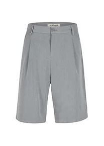 Chinoshorts 2Y STUDIOS "2Y Studios Renzo Loose Smart Shorts", Herren, Gr. 30, Normalgr&ouml;&szlig;en, grau, 65% Polyester, 32% Baumwolle, 3% Elasthan, unifarben, loose fit, Hosen Chinoshorts