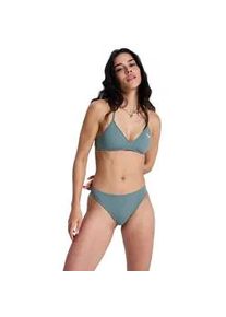 Bikini-Hose Roxy "Solid Essentials", Damen, Gr. XL, US-Gr&ouml;&szlig;en, agave gr&uuml;n, Obermaterial: 85% Microfaser, 15% Elasthan;, Badehosen Bikini-Hose