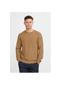 Strickpullover Blend "BHPullover", Damen, Gr. 3XL, otter, Web, 100% Baumwolle, unifarben, regular fit, Rundhals, eingesetzt, Pullover Strickpullover, Stilvoller Strickpullover