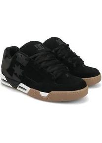 Sneaker DC Shoes "DC Command", Herren, Gr. 7(39), schwarz, gum, Obermaterial:50.46% Leder, 49.54% Synthetikmaterial;, Schuhe Sneaker