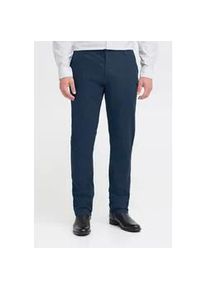 Chinohose Blend "BHStino", Herren, Gr. 34, L&auml;nge 34, marineblaus, Web, 98% Baumwolle, 2% Elasthan, unifarben, normal lang, Hosen Chinohose, Stylische Stoffhose mit Taschen