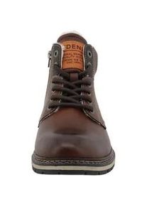 Stiefel Tom Tailor "Tom Tailor Winter Boots", Herren, Gr. 42, cognac, unifarben, Schuhe Stiefel