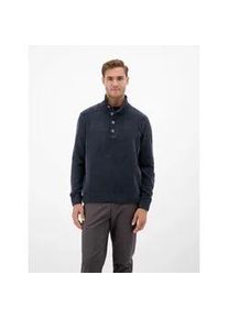 Strickpullover Lerros, Herren, Gr. XL, classic navy, Strick, Obermaterial: 82% Baumwolle, 18% Polyester, unifarben, regular fit h&uuml;ftlang, Rundhals, Flachstrickb&uuml;ndchen, Pullover Strickpullover, Chenille-Pullover mit Troyer